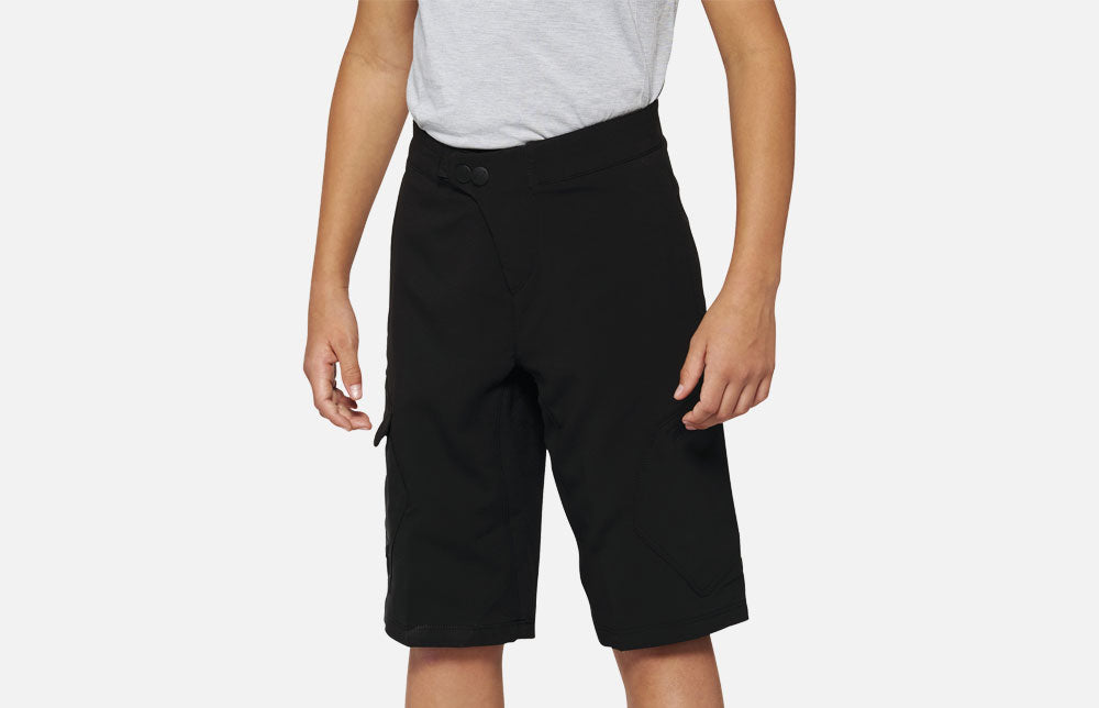 100% Ridecamp Youth Shorts w/Liner