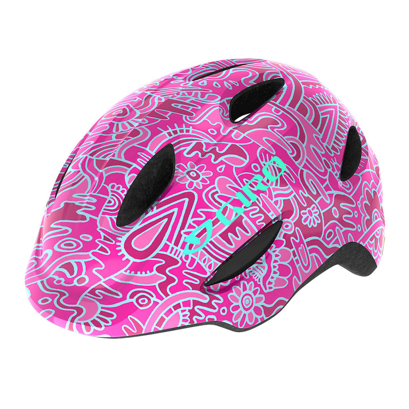 pink glitter bike helmet