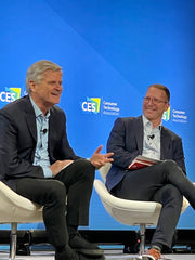 Steve Case and AARP COO Scott Frisch at CES 2023