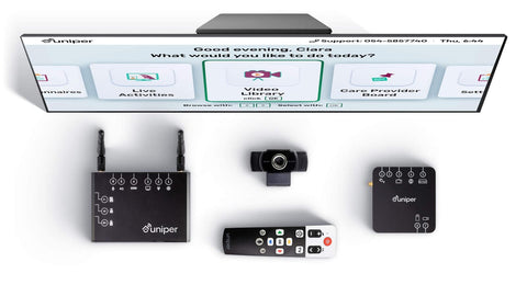 Uniper Care video communication for seniors