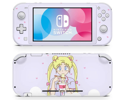 sailor moon nintendo switch lite skin