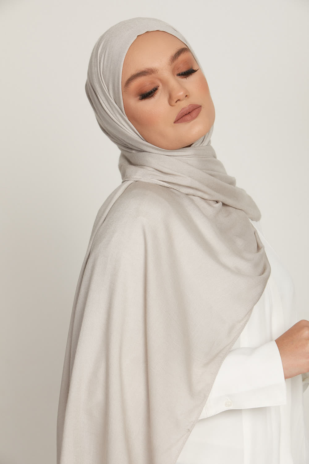 Rayon Superior Viscose Hijab - Feather