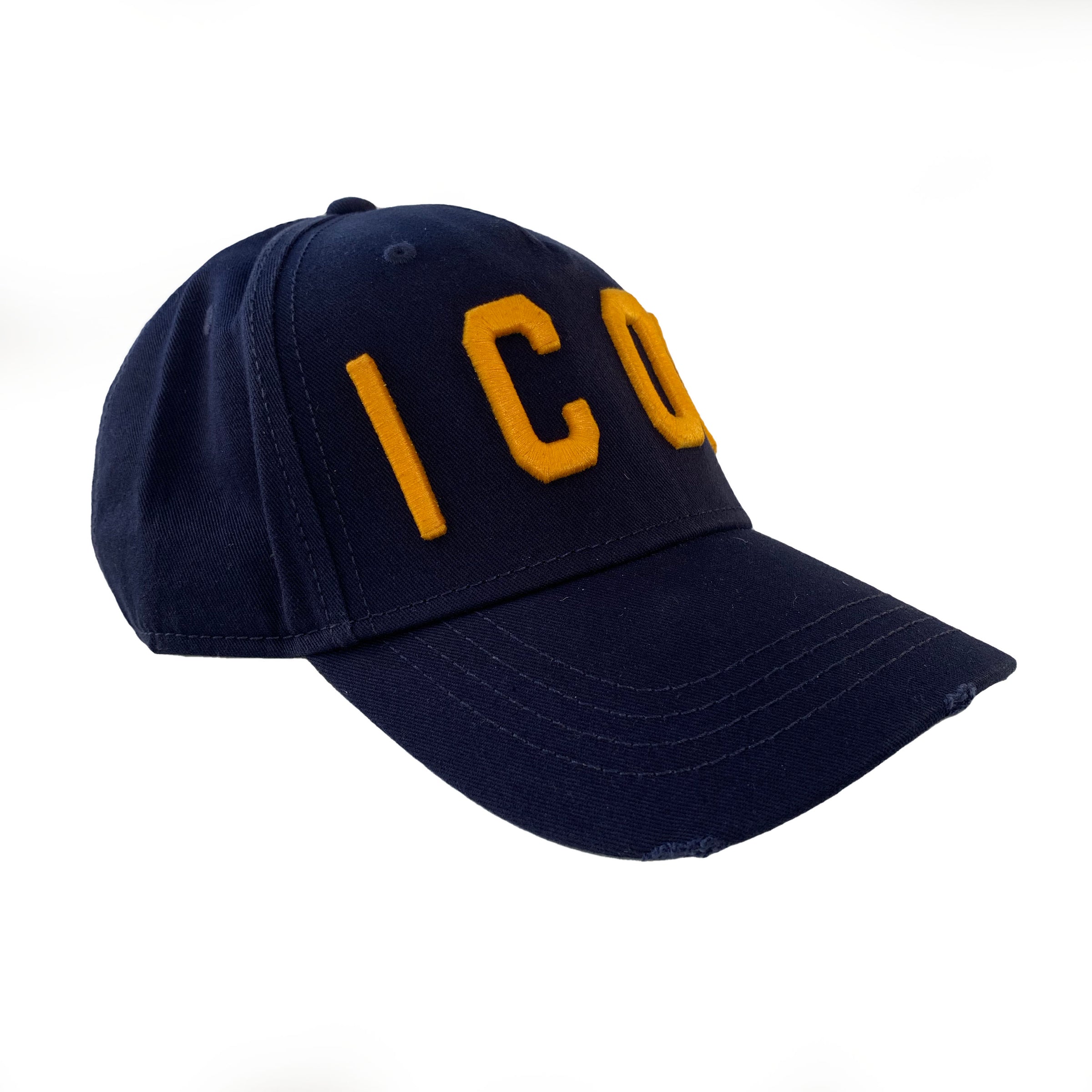 navy icon cap