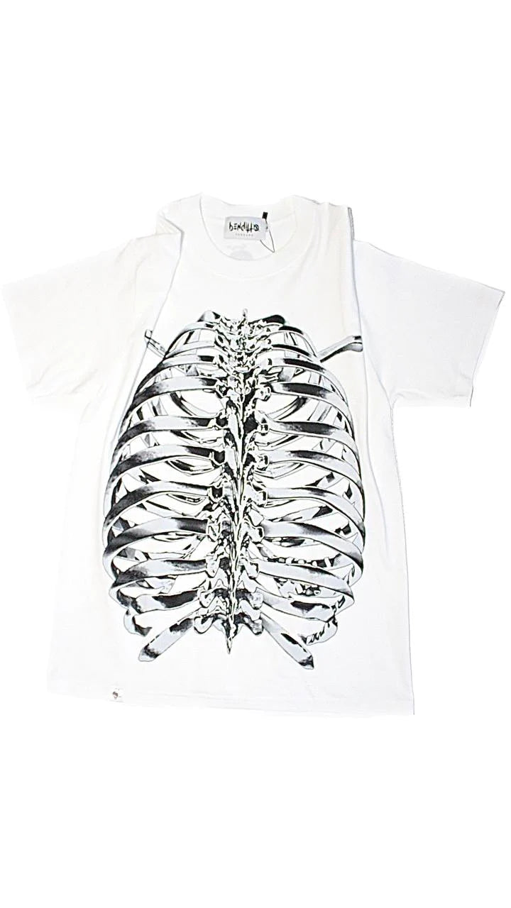 Benditto Ribs Tee (White)