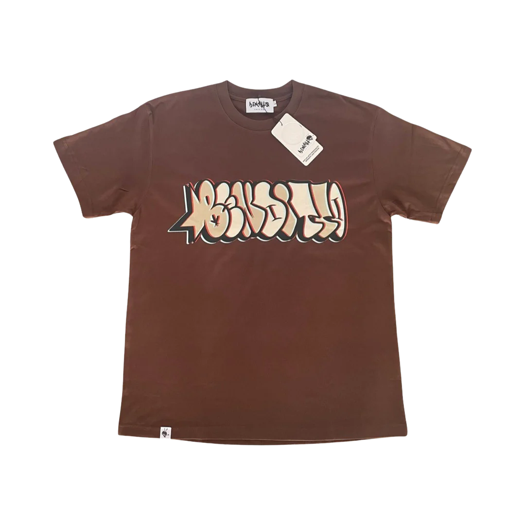 Benditto Graffiti T-shirt (brown)