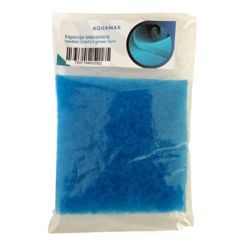 multitud segmento exterior Esponja filtrante Mecánica Azul (12,5cm) – Natur Acuarios y Mascotas