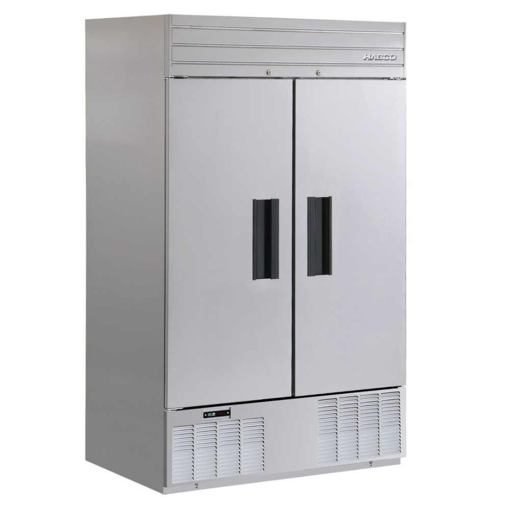 Refrigerator - Commercial - Stainless Steel - HABCO - Double Door - 48" - SE46HCSX