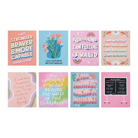 Artsy Affirmations: 8 Pack Affirmation Cards – The Teaching Tools