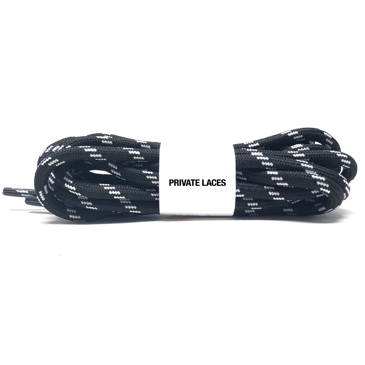 balenciaga triple s black white laces
