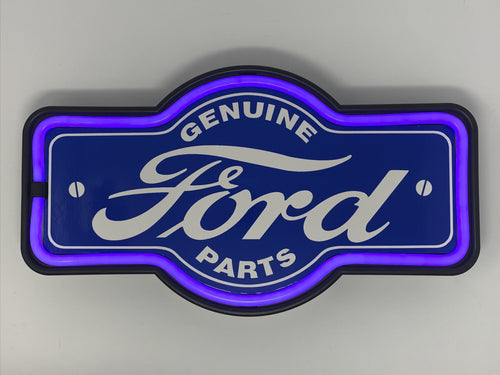 Ford Neon Sign, Neon Ford Sign, Ford Decor, Ford Logo Wall Art