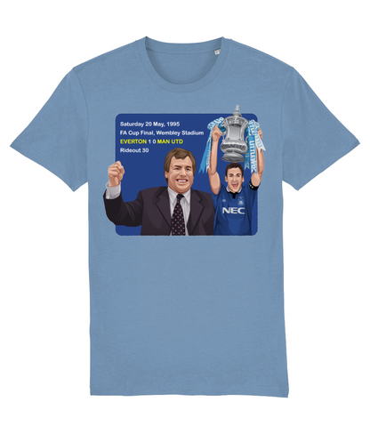 Everton 1995 FA Cup Winners Joe Royle Unisex T-Shirt