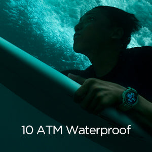 10 ATM Waterproof