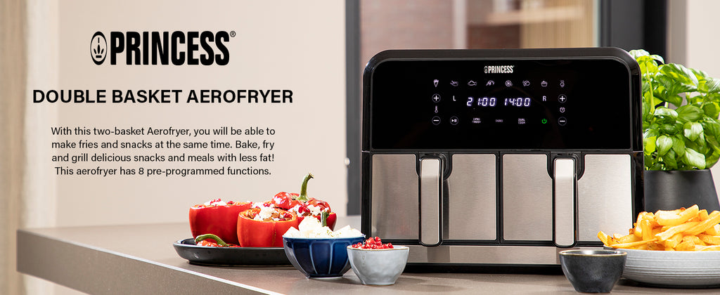 Princess Double Basket Aerofryer review: two air fryer baskets are