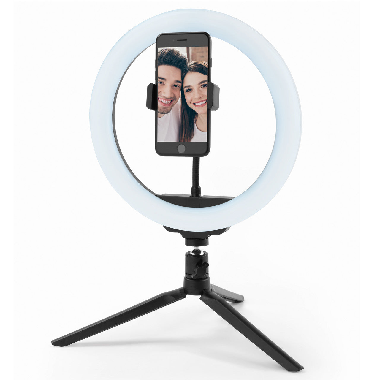 Standing Selfie Light, 26 cm Ring Light With 3 Modes, Extendable
