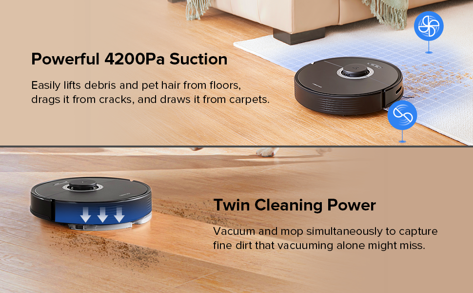 Robot Vacuum and Mop