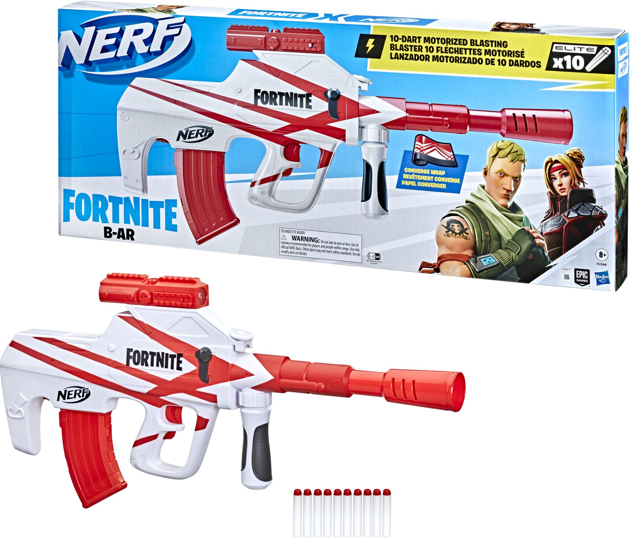 NERF Roblox Adopt Me!: Bees! Lever Action Dart Blaster, Rotating 8
