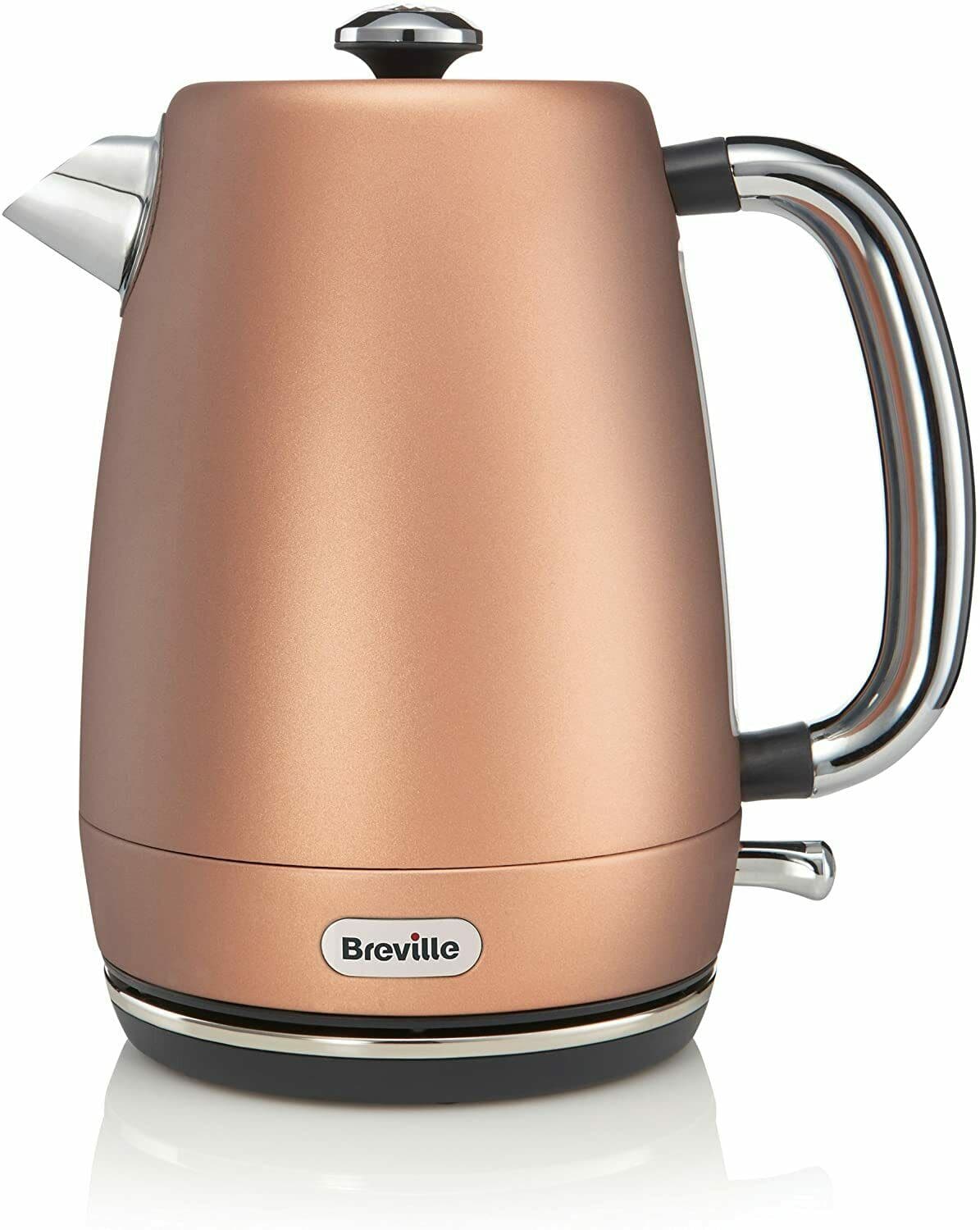 Breville Impressions Electric Kettle, 1.7 Litre, 3 KW Fast Boil, Black  [VKJ755]