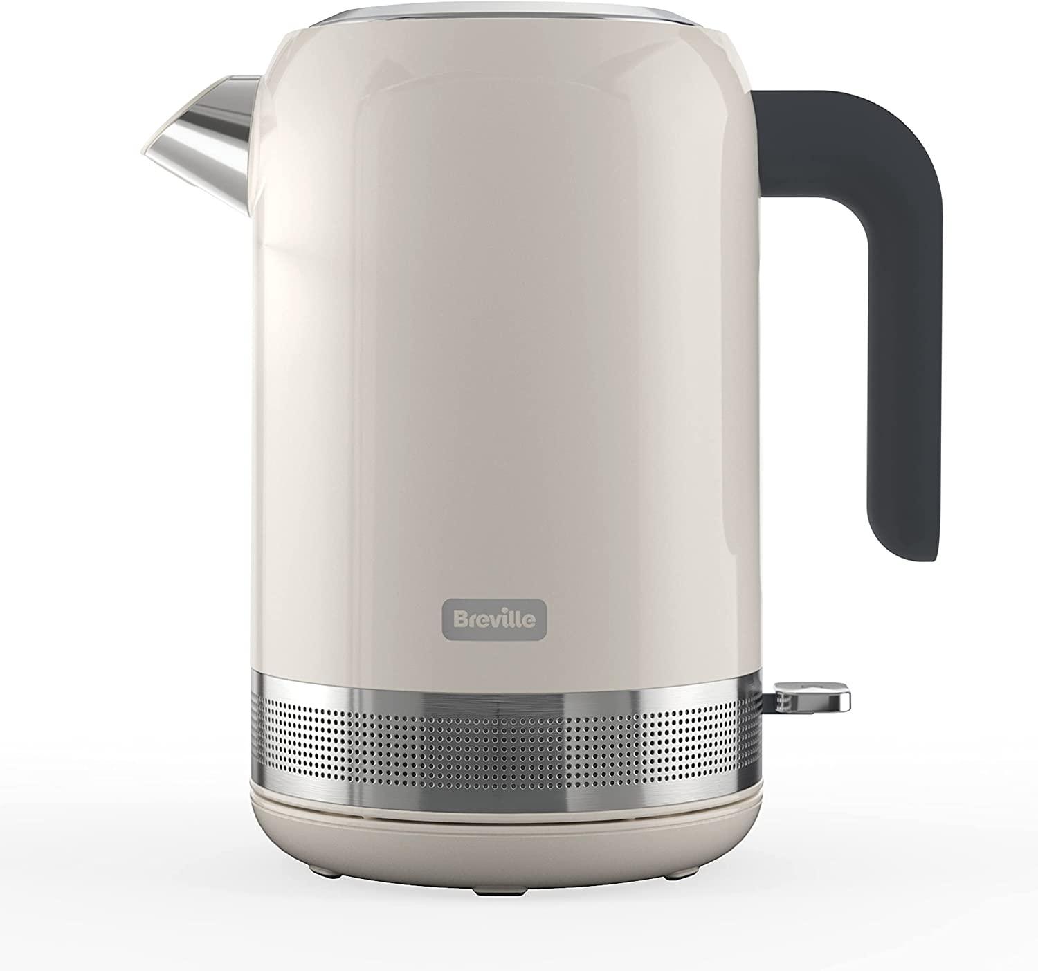 Breville Bold Electric Kettle 1.7L & 2 Slot Toaster Set Silver Chrome 5  Colours