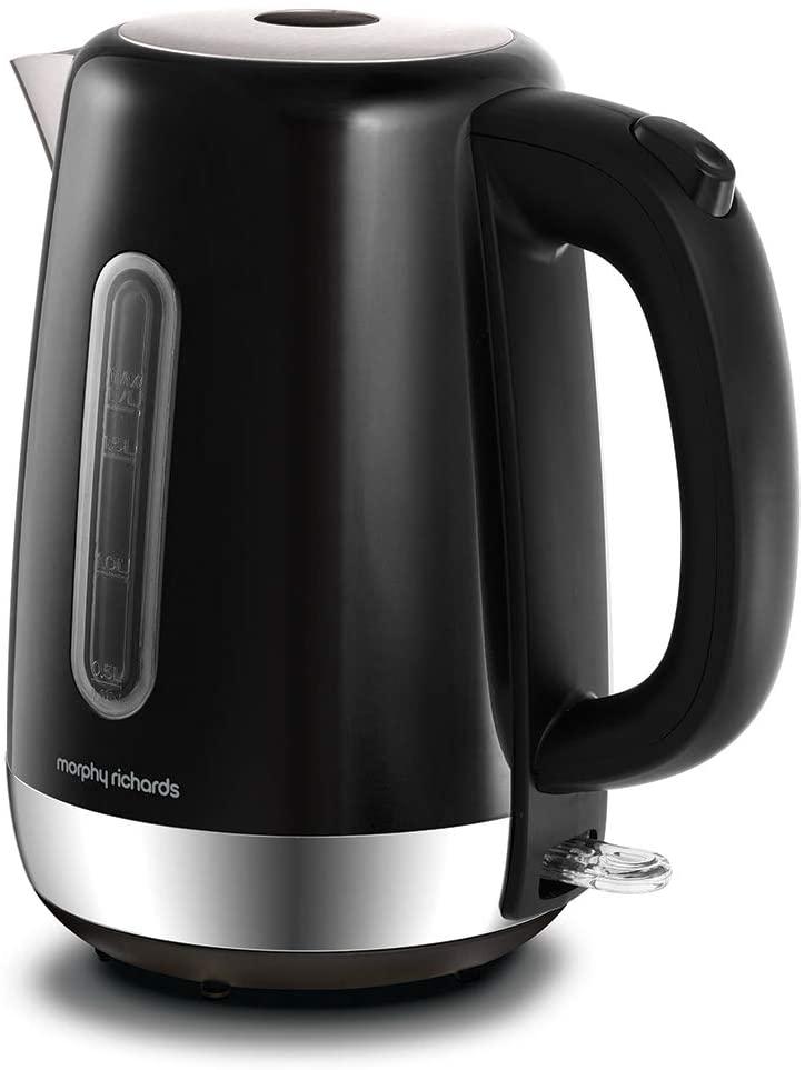 Comfee 1 7L Stainless Steel Electric Tea Kettle, BPA Free Hot Water Boiler,  Cordless with LED Light, 