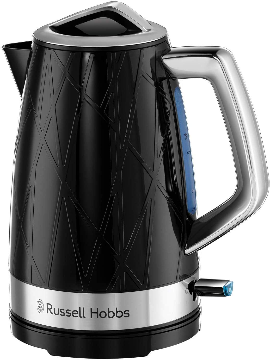 Breville Impressions Electric Kettle, 1.7 Litre, 3 KW Fast Boil, Black  [VKJ755]