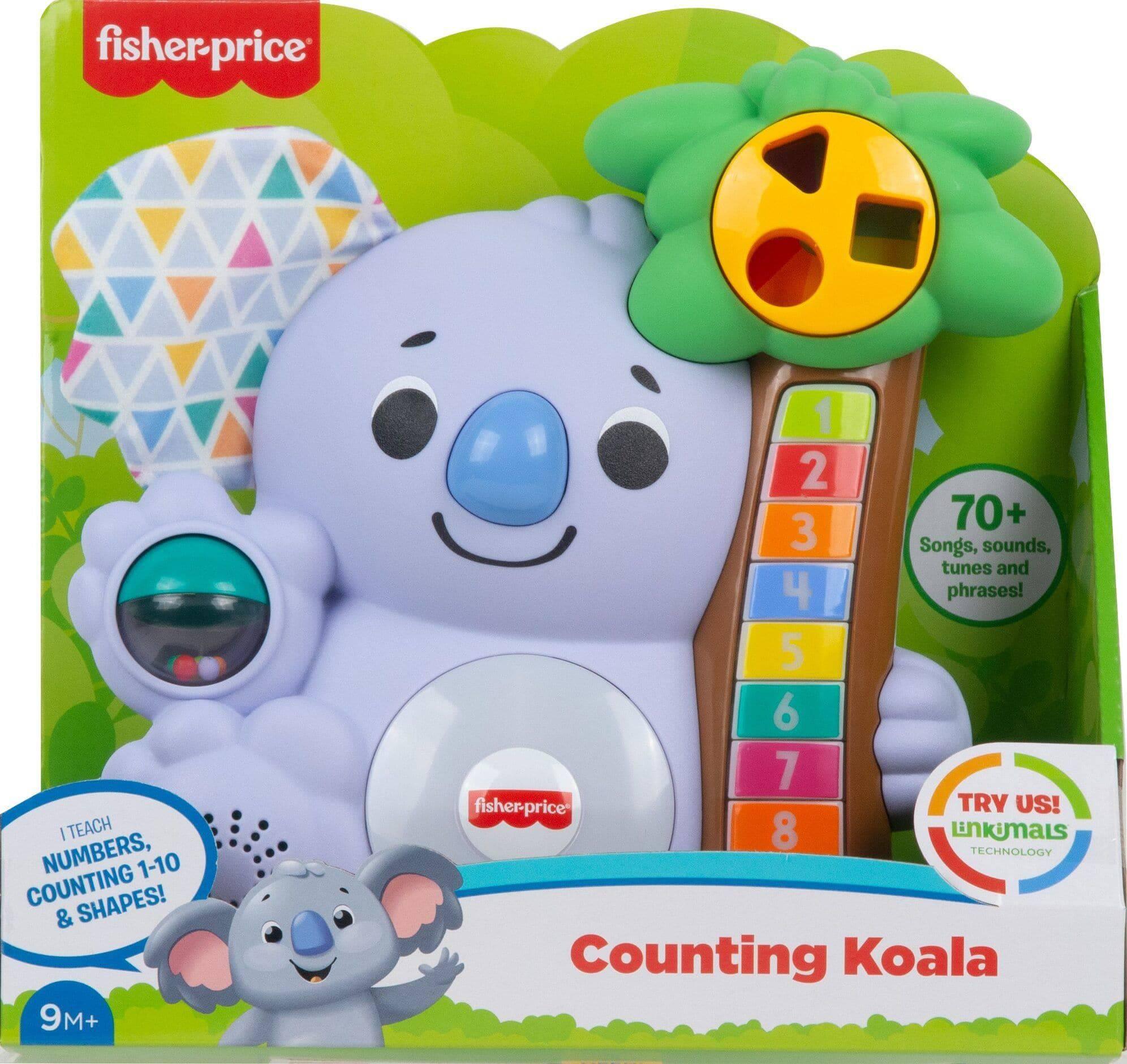 Fisher-Price Linkimals Learning Narwhal Musical Toy