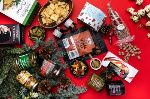 holiday hosting essentials gift box from granville island delivery co