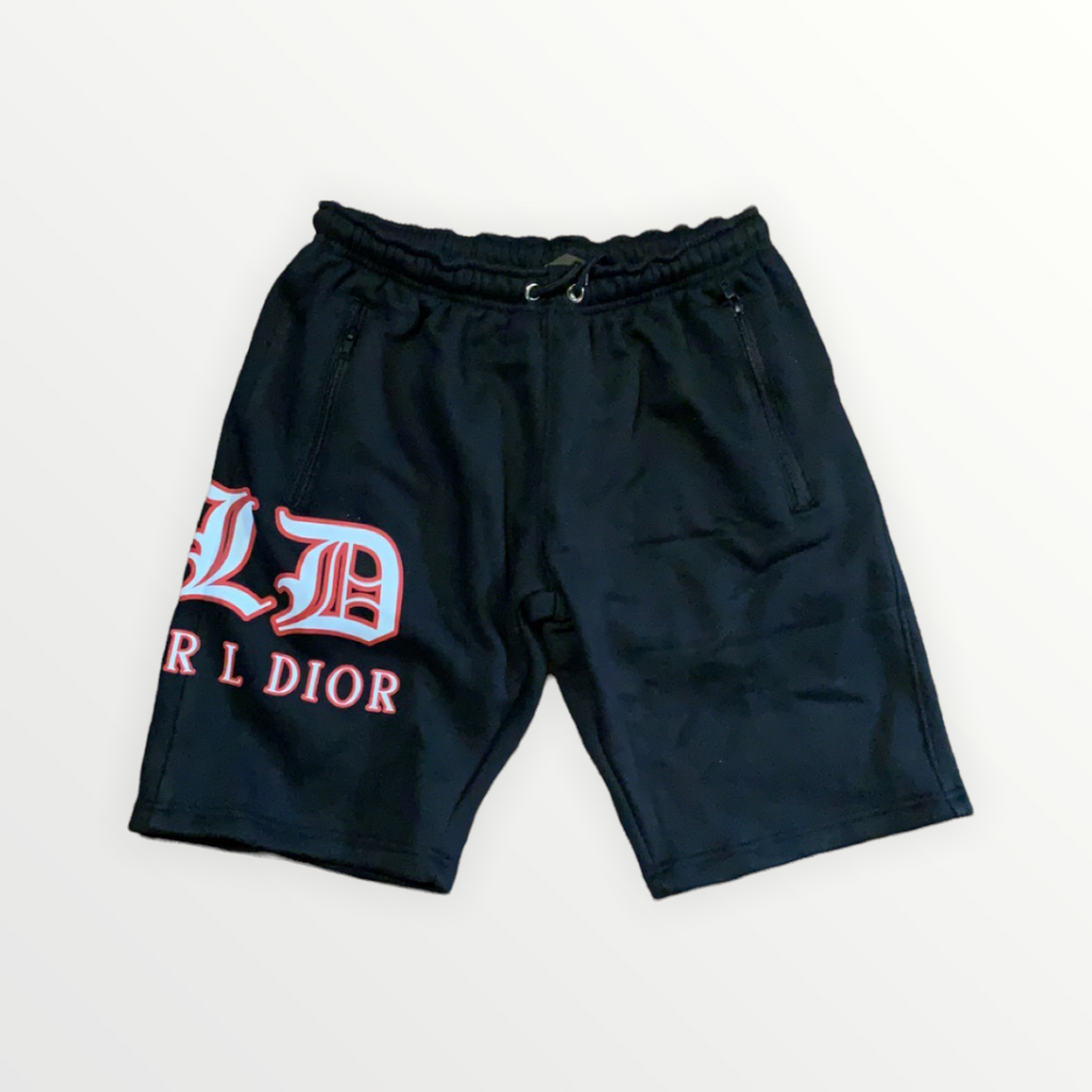 GREY MESH SHORTS – Dajour L Dior