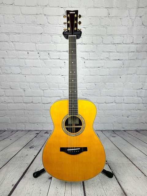 Yamaha LS16ARE Electric Acoustic Guitar Solid Rosewood Brown 