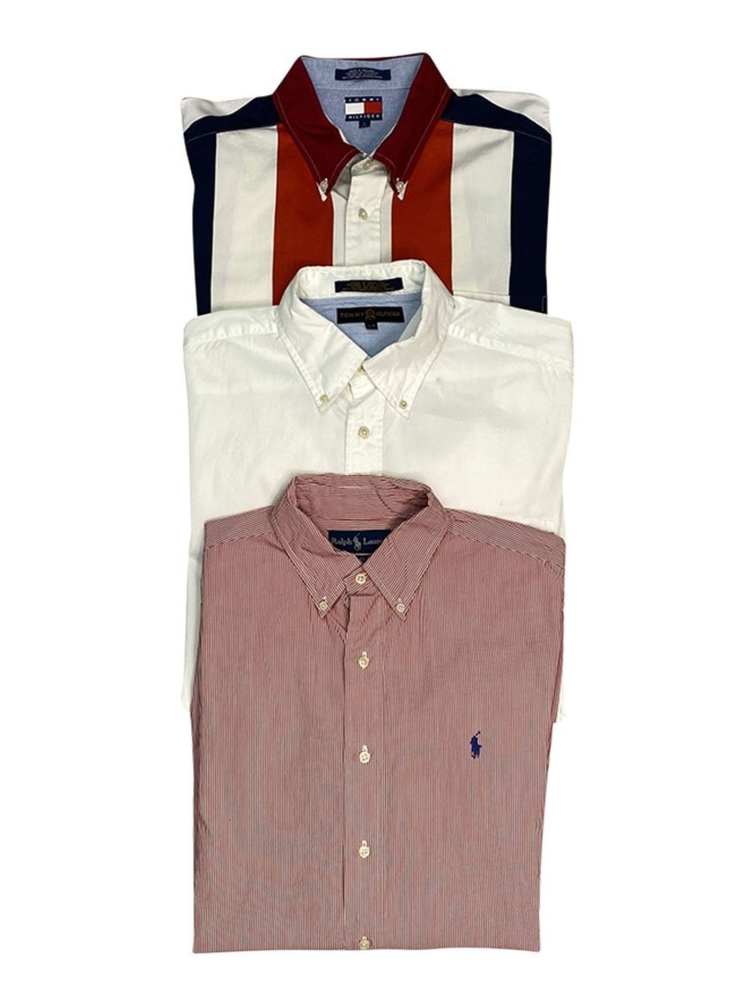 Vintage Ralph and Tommy Hilfiger Shirts Bundle – American Recycled Clothing Wholesale