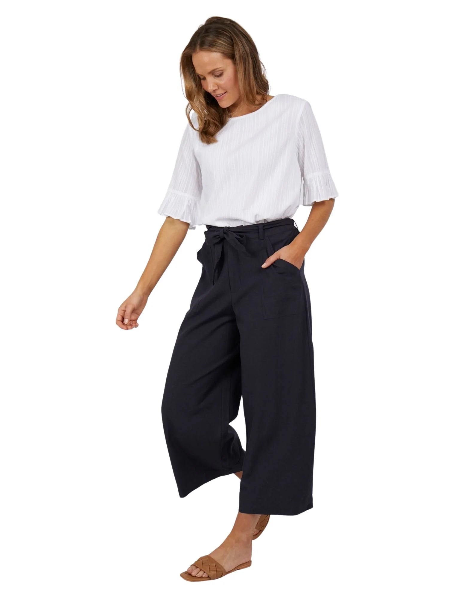 Linen Capri Pants - Chadwicks Timeless Classics