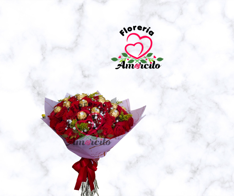 Ramo 50 rosas luxfer. – Floreria Amorcito