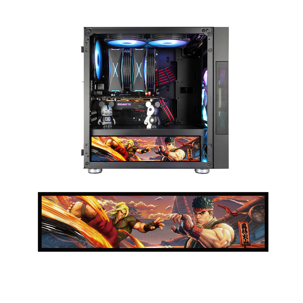 Universal Display Panel For Pc Case Street Fighter Character Full Hd 2 Vetroo