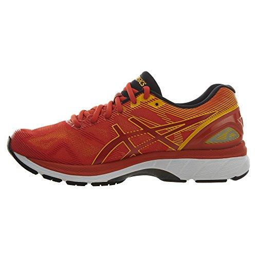 asics gel nimbus  19 mens red