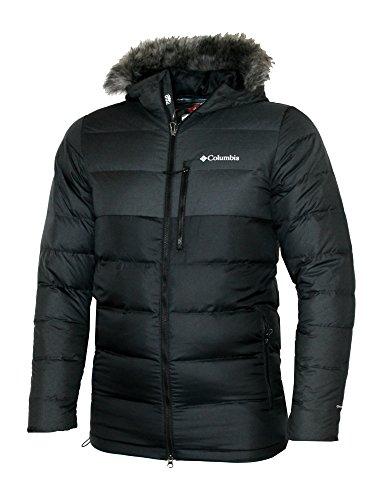 mens columbia puffer jacket with hood