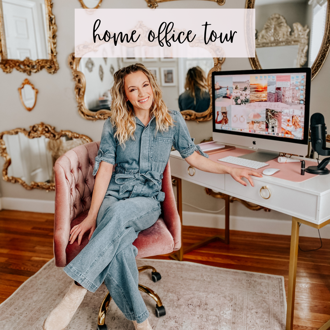 Home Office Tour - Details and Swirls
