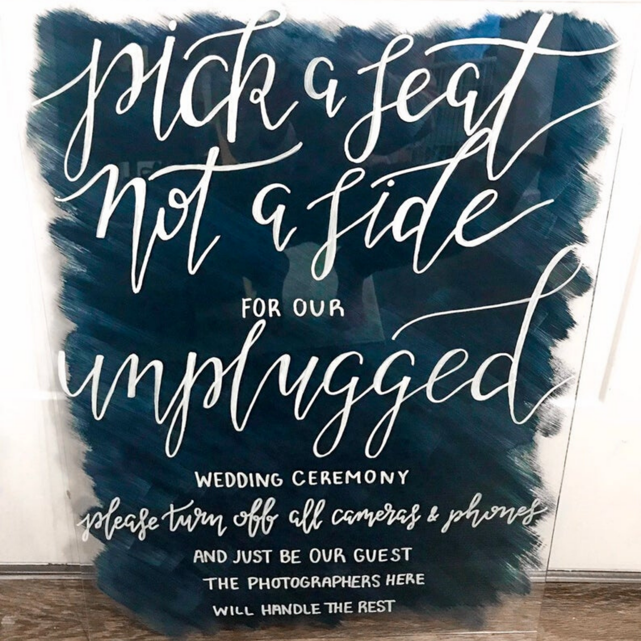 Download Pick A Seat Unplugged Ceremony Sign Details And Swirls