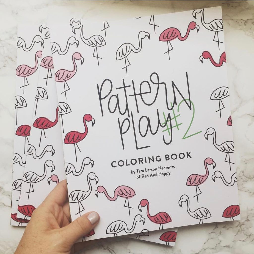 Rad & Happy coloring books created with Kindle Direct Publishing