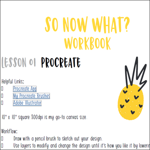 So Now What Workbook Download Image