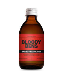 Bloody Bens Spiced Tomato Juice - Guzzl