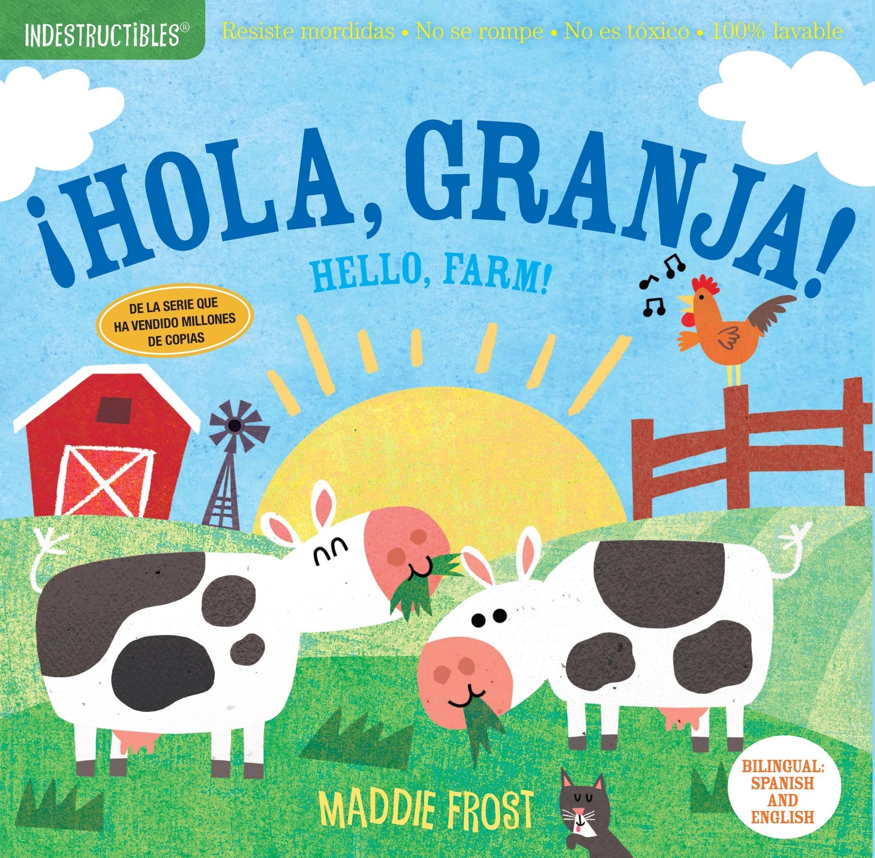 Indestructibles: Â¡Hola, Granja! / Hello, Farm! {Bilingual: English and Spanish}