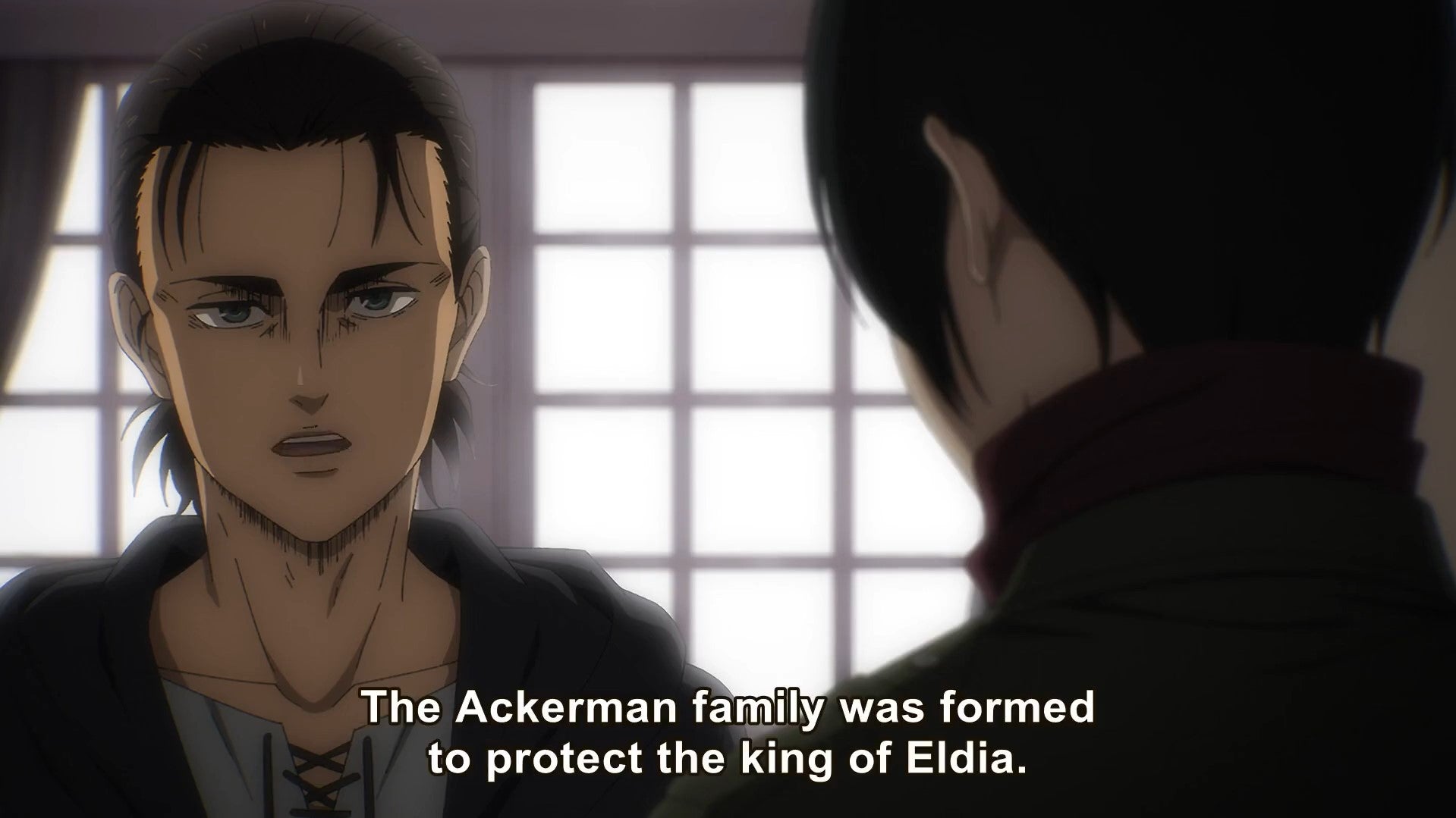 Attack On Titan Ackermans Eren Talks About Ackermans