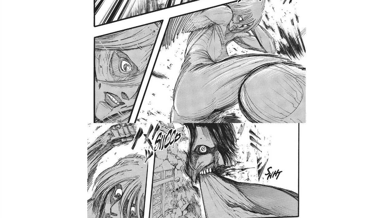 Attack On Titan Anime Vs Manga Eren Gets Beaten