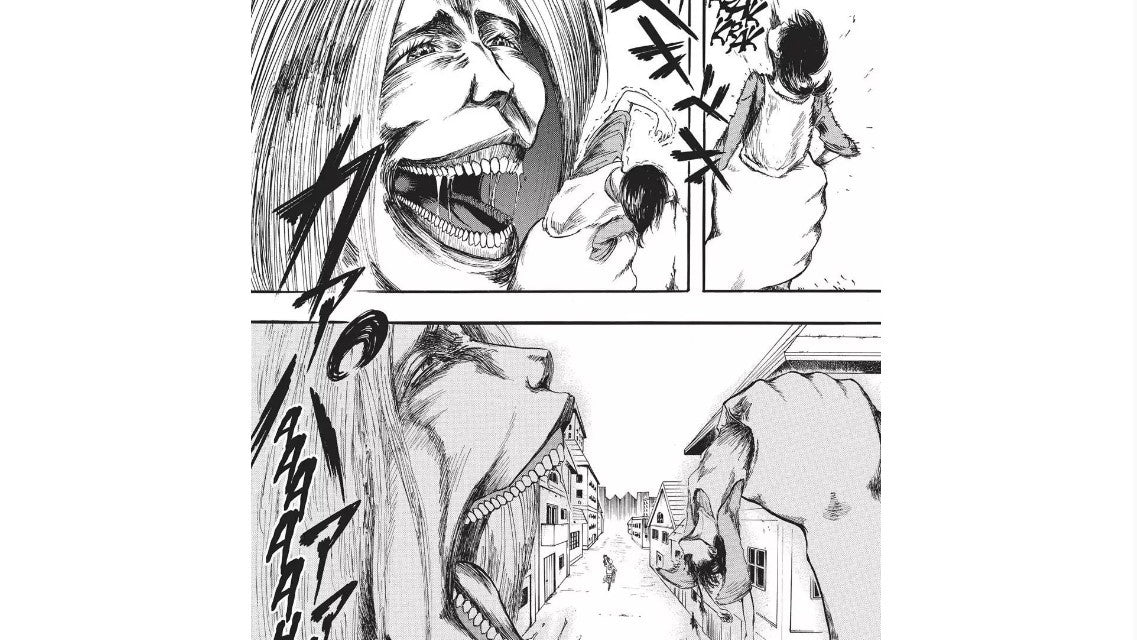 Attack On Titan Anime Vs Manga Erens Mom Getting Eaten Manga