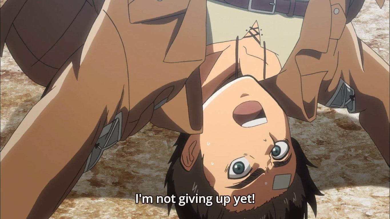 Attack On Titan Eren Not Giving Up