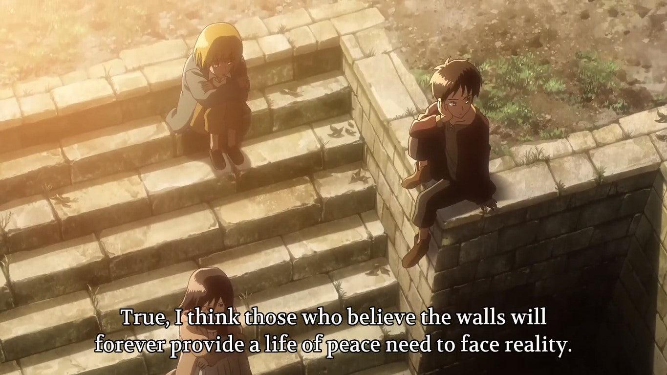 Attack On Titan Eren Walls False Peace