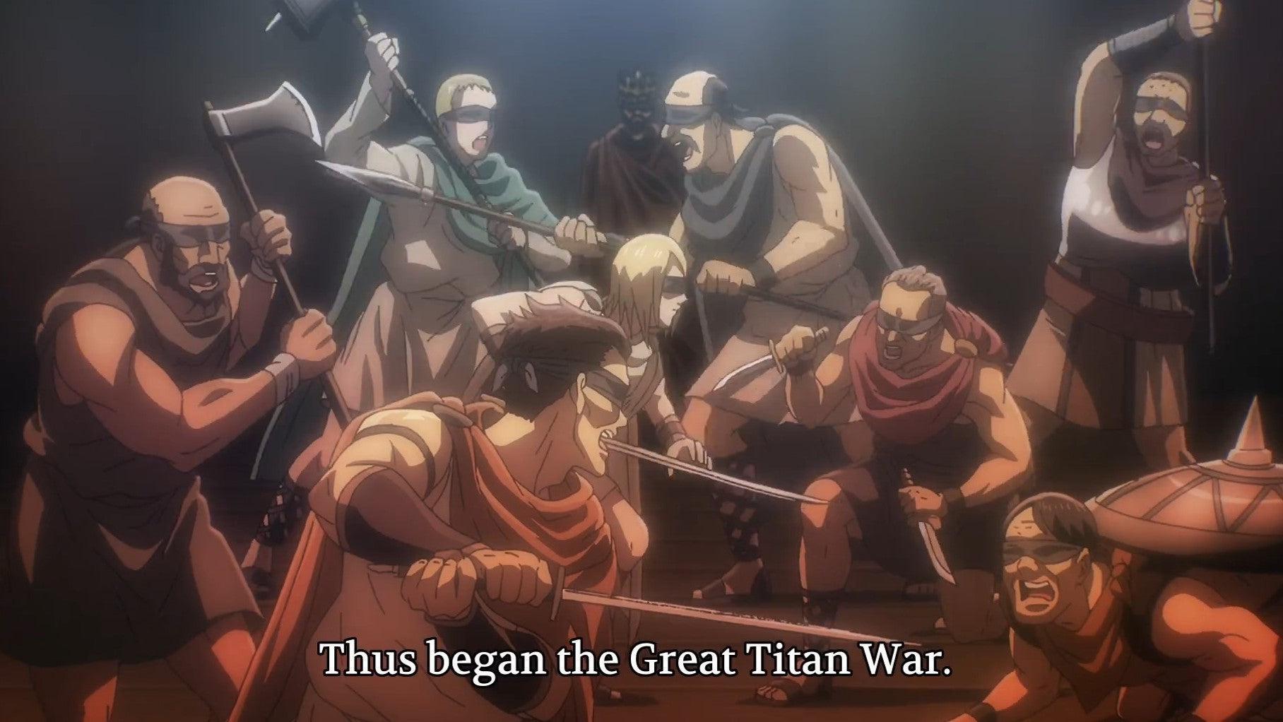 Attack On Titan The Great Titan War The War Began