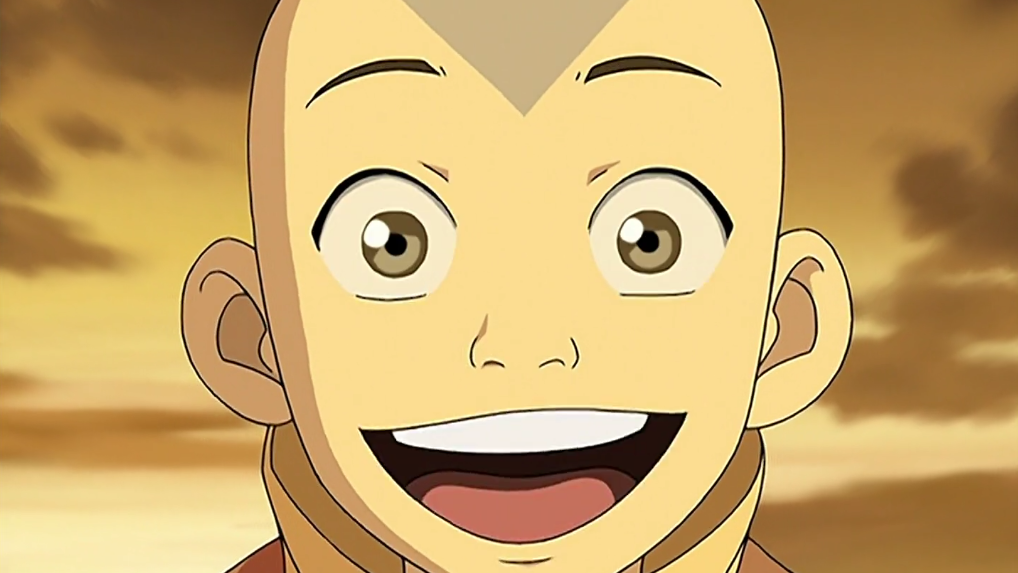 Avatar The Last Airbender Aang Smiling
