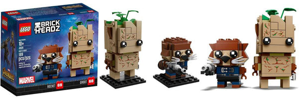 Best Marvel Gifts Guardians of The Galaxy Groot And Rocket LEGO