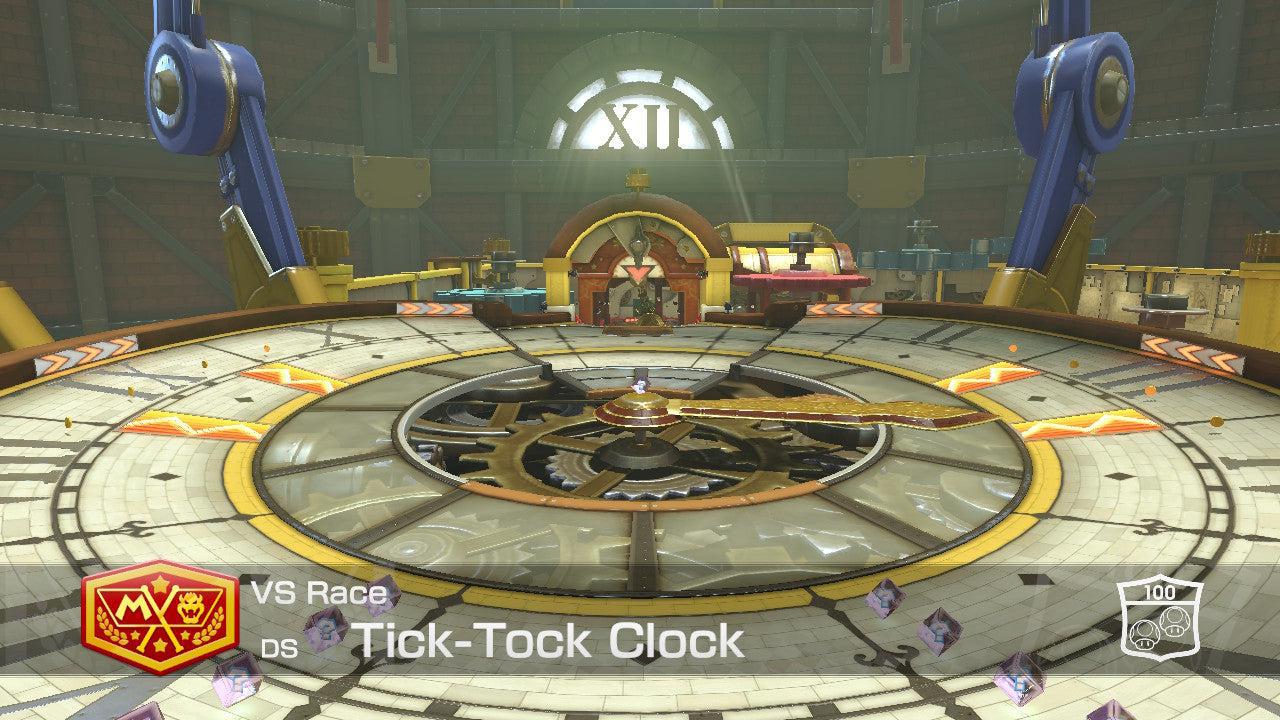 DS Tick-Tock Clock - Mario Kart 8 Deluxe - Course Map