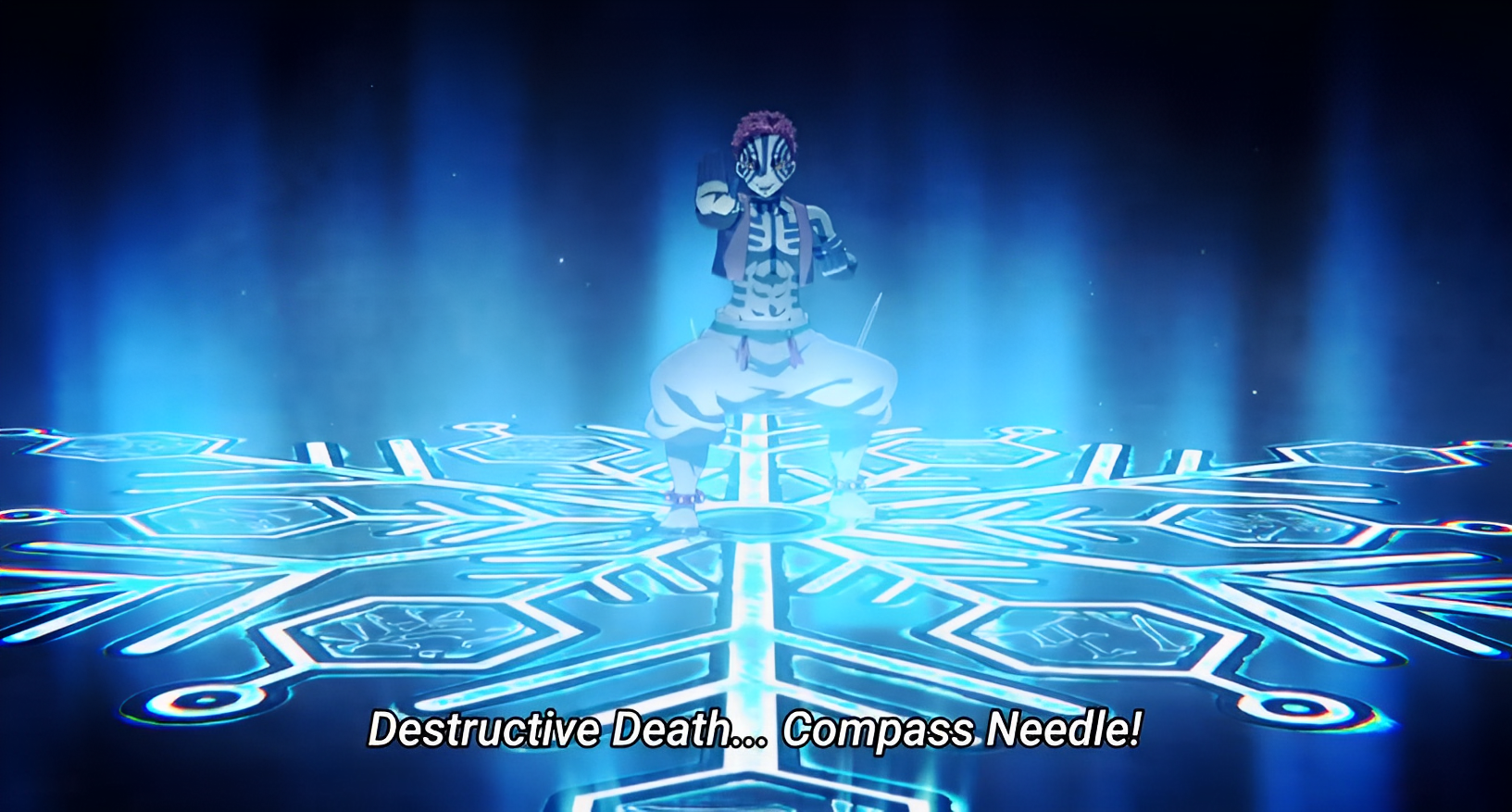 Demon Slayer Akaza Destructive Death Technique